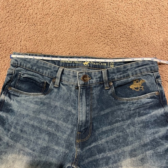 Men's BEVERLY HILLS POLO CLUB Denim jeans - Picture 8 of 10
